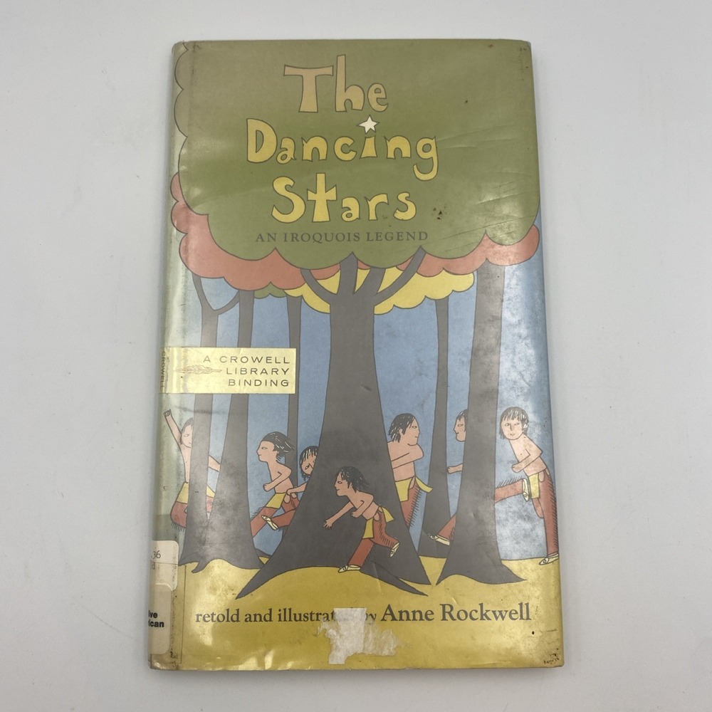 The Dancing Stars An Iroquois Legend Anne Rockwell‎ 1972 Vintage Childrens Book
